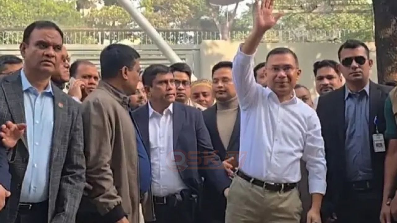 শ্রদ্ধা জানাতে জিয়াউর রহমানের সমাধিতে যাচ্ছেন তারেক রহমান