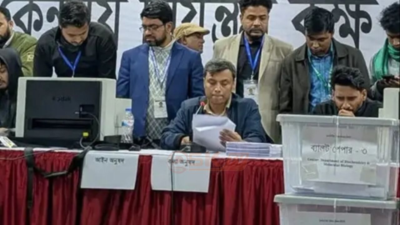 জকসুর ১৪ কেন্দ্রের ফল প্রকাশ: ভিপি পদে এগিয়ে ছাত্রদল সমর্থিত প্রার্থী