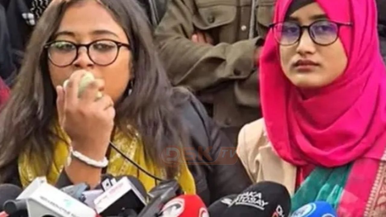 উপরের মহলের চাপে আমাকে ফাঁসানো হয়েছে: তাহরিমা জান্নাত সুরাবী