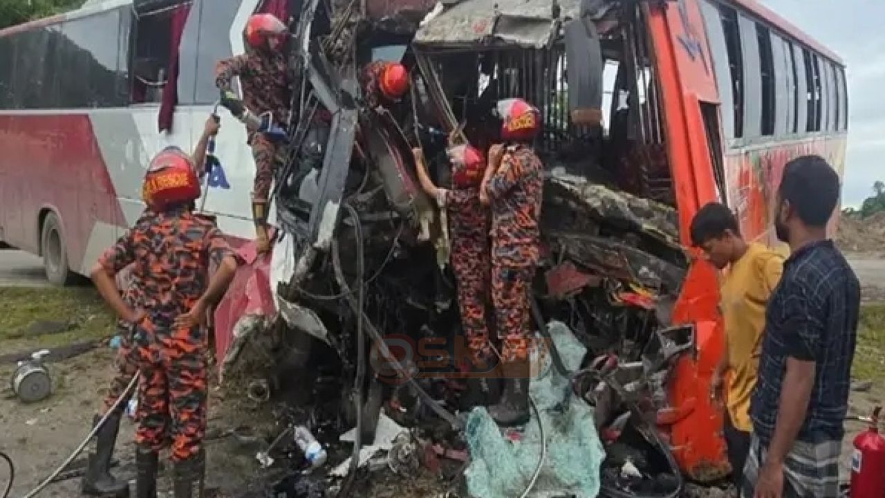 সিলেটে দুই বাসের মুখোমুখি সংঘ'র্ষে ২ জন নি'হত, আ'হত ১০