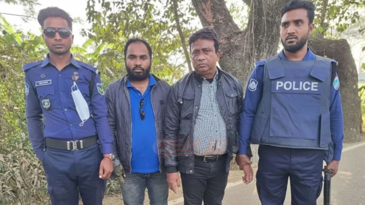 ধর্মপাশায় সেনাবাহিনীর হাতে বিএনপি নেতা আট'ক