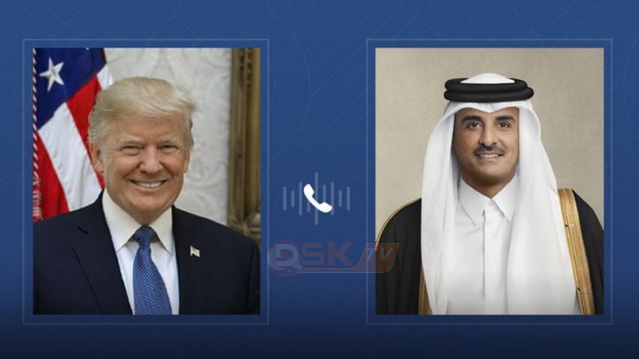 হঠাৎ ট্রাম্পকে টেলিফোনে সতর্ক করে যা বললেন কাতারের আমির