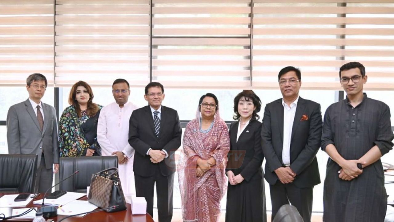 তৃতীয় টার্মিনাল পরিচালনা নিয়ে জাপানের প্রতিনিধিদলের সঙ্গে বৈঠক