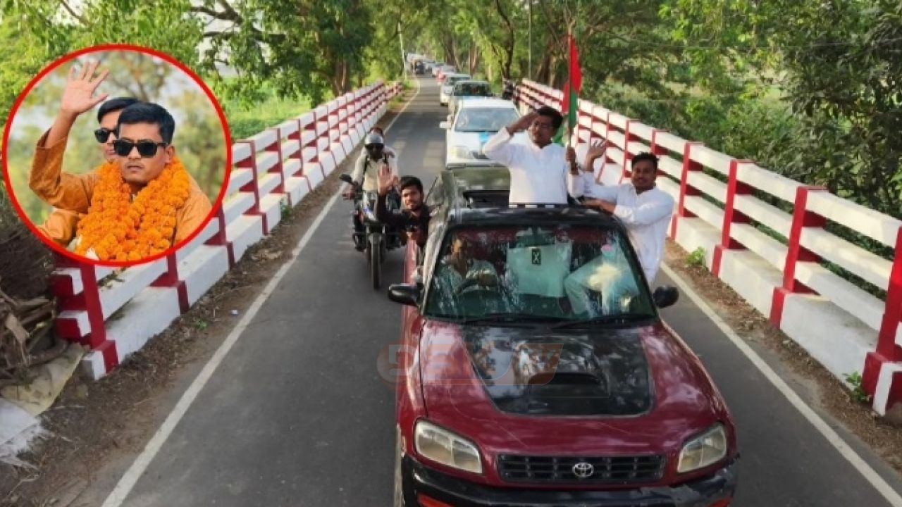 নাটোরে অর্ধশত গাড়ির শোডাউন, ছাত্রদল নেতা মাসুদ রানা প্রামানিককে অব্যাহতি