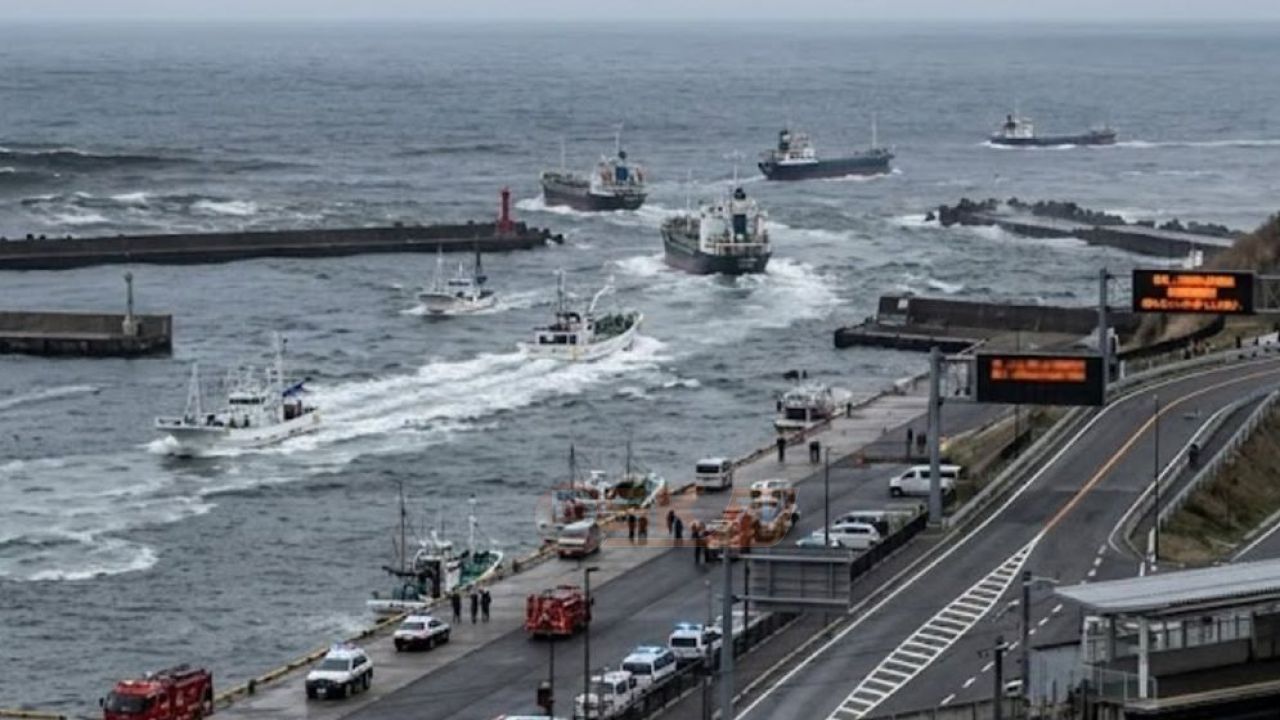 জাপানে ৭.৫ মাত্রার ভূমিকম্প, সুনামি সতর্কতা জারি