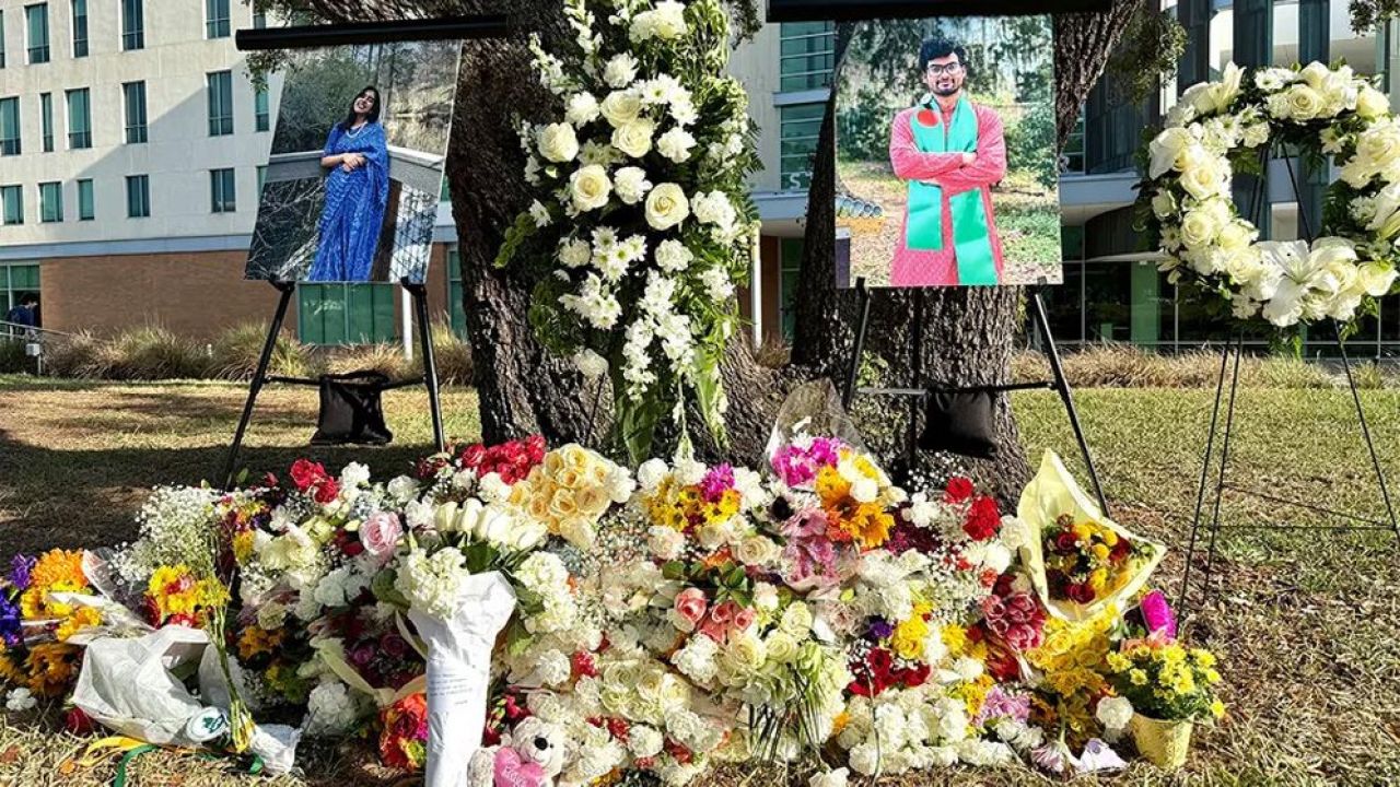 যুক্তরাষ্ট্রে নি'হত শিক্ষার্থী জামিল-বৃষ্টির স্মরণে বিশ্ববিদ্যালয়ে শোকসভা