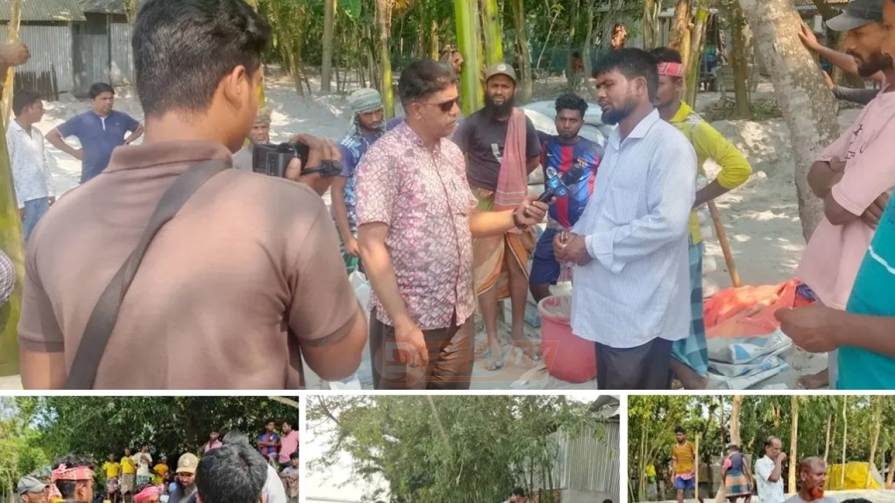  রাজারহাটে তিস্তা নদীর তীর সংরক্ষণ কাজে দুর্নীতির মহোৎসব: ওজনে কম ও মাপে শুভঙ্করের