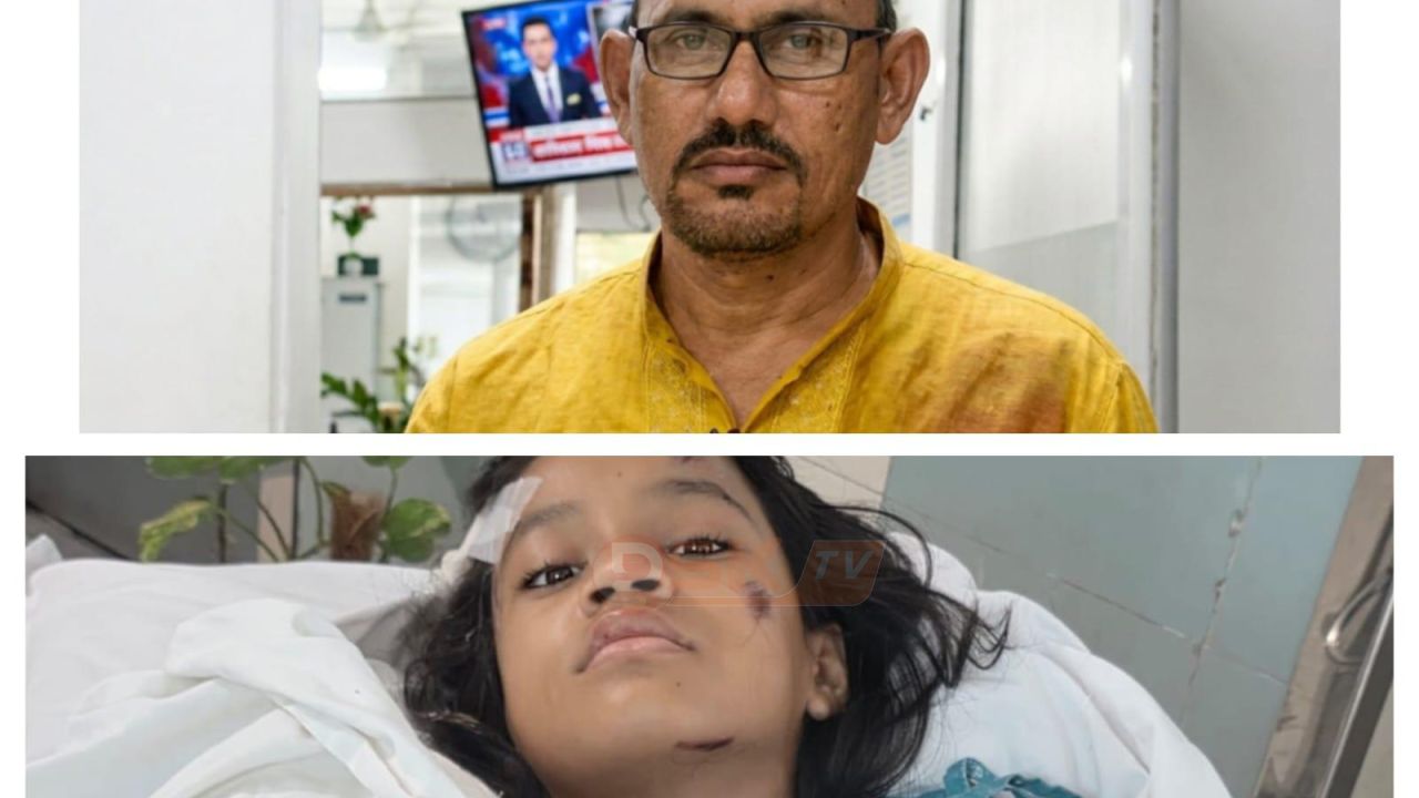 বেগমগঞ্জে সড়ক দুর্ঘটনা গুরুতর আহত দৈনিক ডেসটিনির সাংবাদিক ও শিশু ভাগনী সাইফা