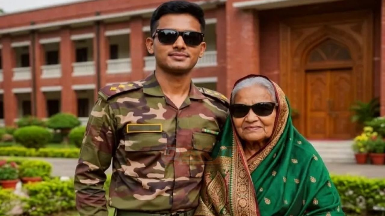 বাবাহীন ছোট্ট জীবন, মায়ের সংগ্রামে আজ বাংলাদেশ সেনাবাহিনীর কর্মকর্তা!