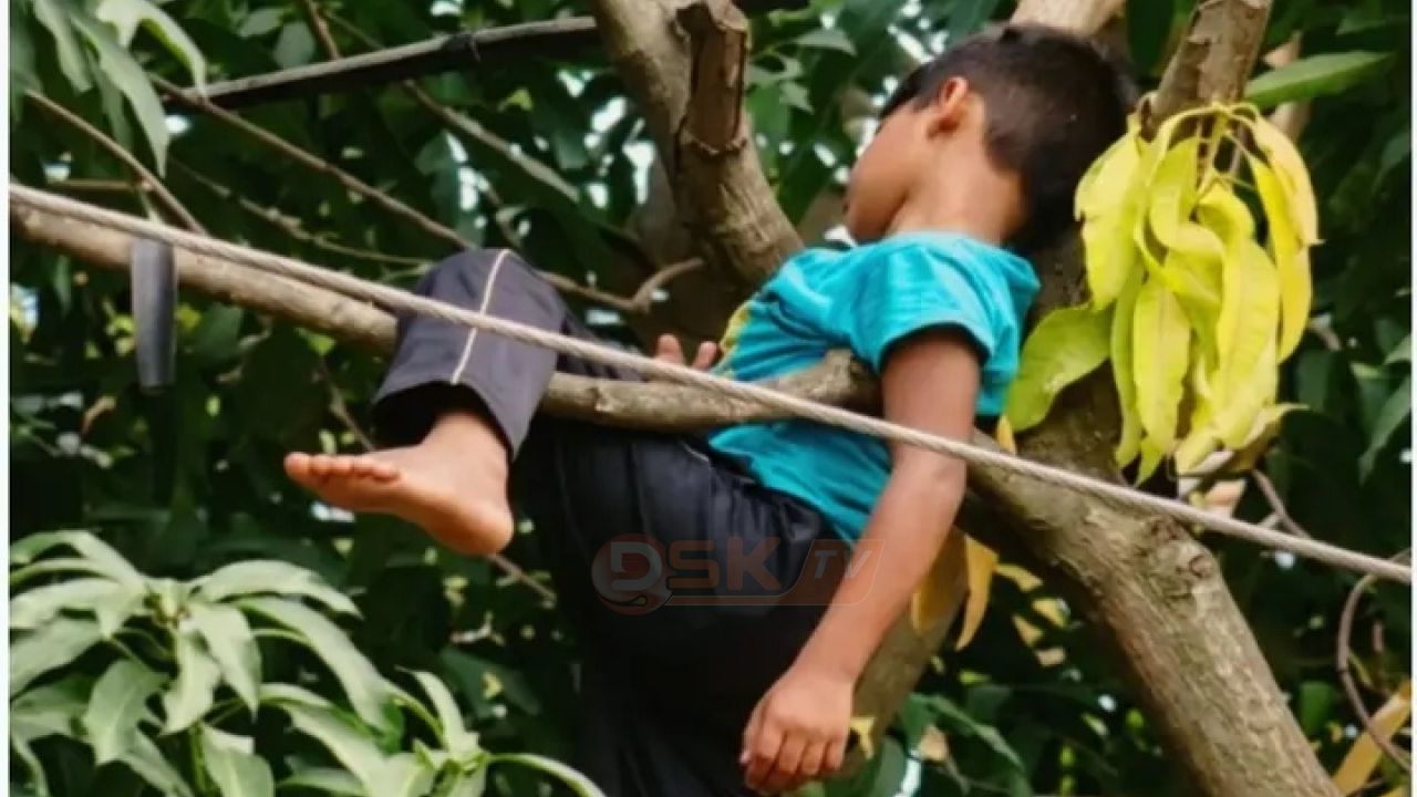 বিশ্বকাপের পতাকা তুলতে গিয়ে বিদ্যুৎস্পৃষ্টে কিশোরের মৃত্যু