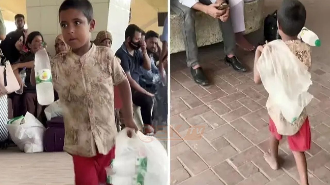 ৪ বছর বয়সেই জীবিকার যু'দ্ধ! কমলাপুর স্টেশনে পানি বিক্রি করে চলছে ছোট্ট আল-আমিনের জীবন