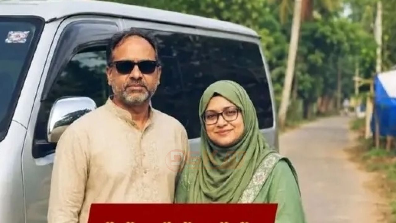 প্রবাসী স্বামীকে বিমানবন্দরে পৌঁছে দিতে গিয়ে সড়ক দুর্ঘট'নায় প্রাণ গেল স্ত্রীর