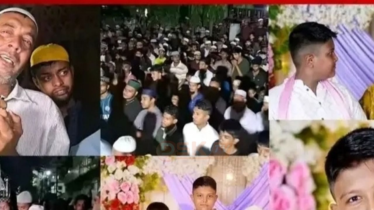 বোনের বিয়ের দিন ট্রাকের চাকায় পি'ষ্ট হয়ে প্রাণ গেল স্কুলছাত্র সামিরের