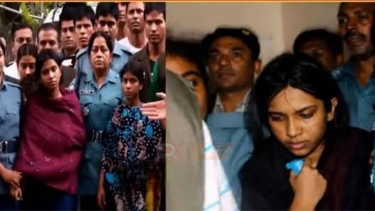 বাবা-মা হত্যা মামলা'য় দ'ণ্ডিত ঐশী, ১৩ বছর পর এখন কারা'গারের লাইব্রেরিয়ান