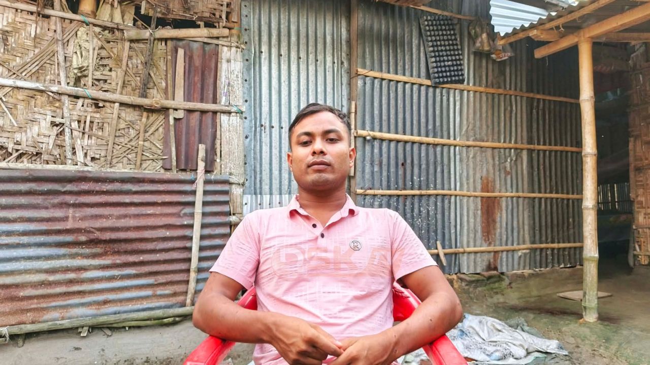 চোখের আলো ফিরে পেতে প্রধানমন্ত্রীর সহায়তা চায় রাকিব