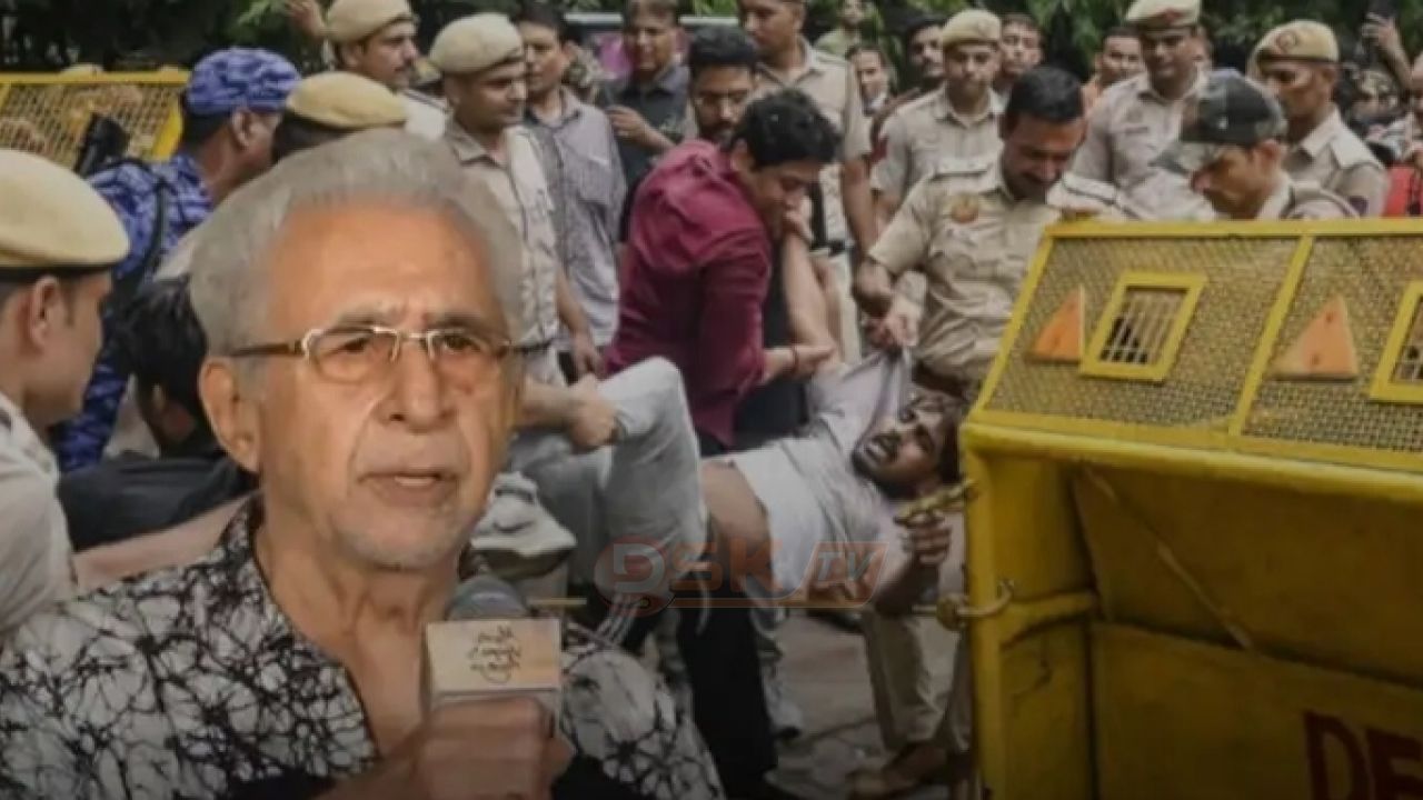 দিল্লি পুলিশকে ‘গুন্ডা’ বললেন নাসিরুদ্দিন শাহ, লাঠিচার্জের তীব্র নিন্দা