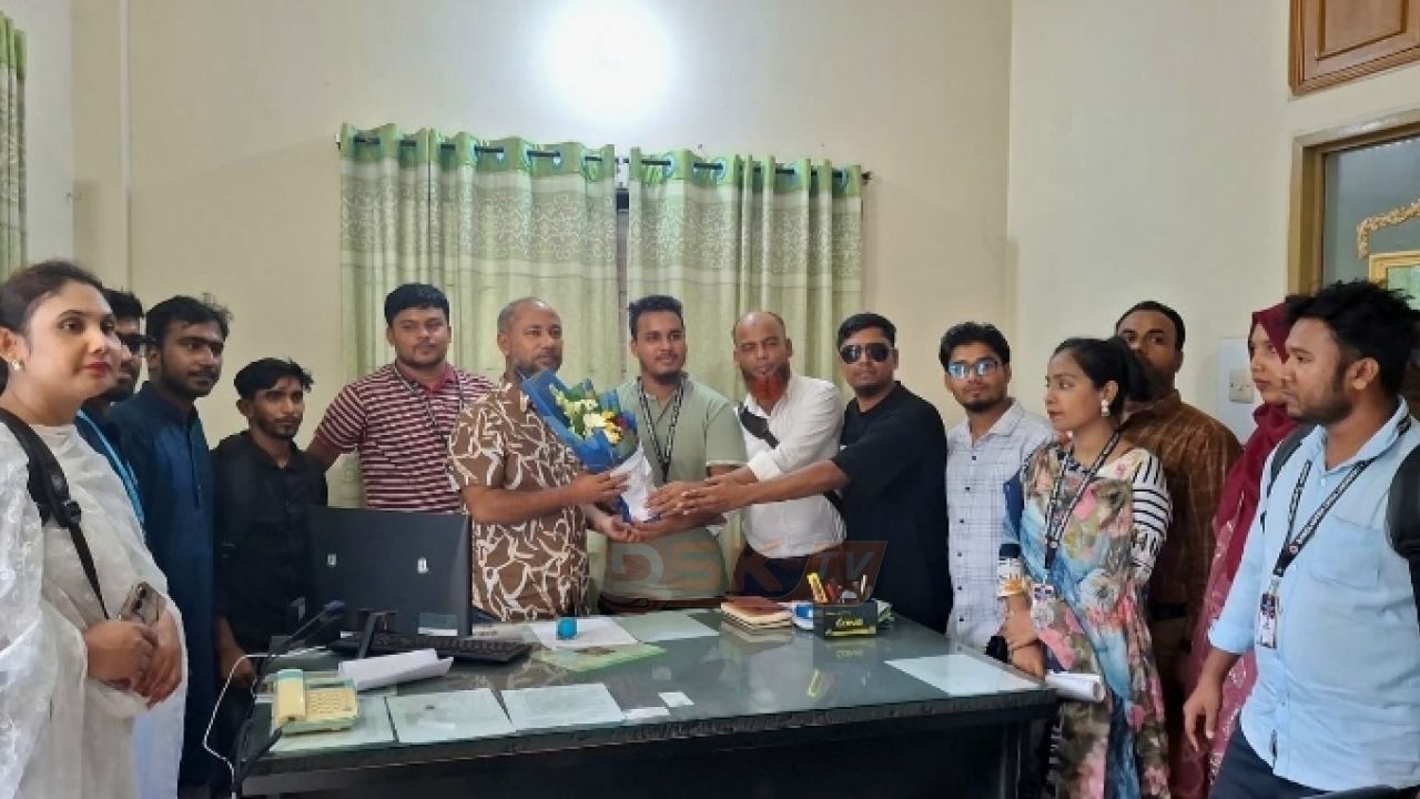 বাউবি ছাত্র অ্যাসোসিয়েশন গাজীপুর জেলা কমিটির, গাজীপুর উপ-আঞ্চলিক পরিচালকের সাথে সৌজন্য সাক্ষাৎ