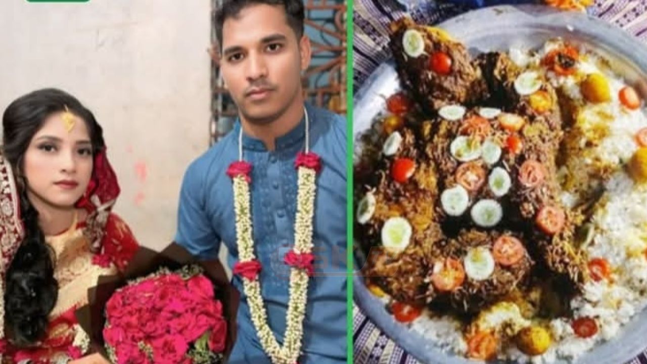 বিয়ে করলেন ভাইরাল সেই প্রবাসী, এবার পাতে ‘আস্ত খাসি’