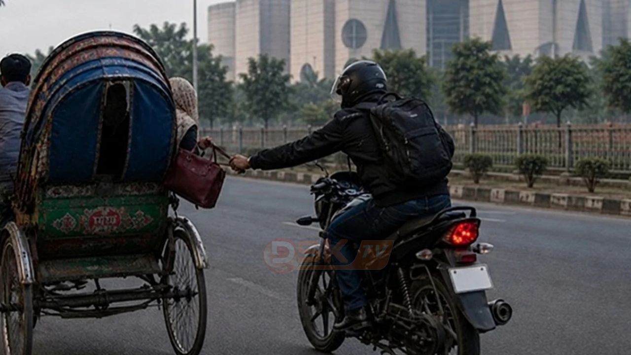 সংসদ ভবনের সামনে ছিন'তাইকারীর টানে রিকশা থেকে পড়ে শিক্ষিকার মৃ'ত্যু