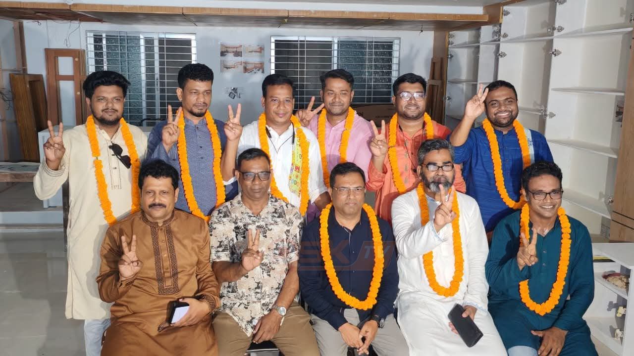 বগুড়া টেলিভিশন রিপোর্টার্স ইউনিটির  দ্বি-বার্ষিক নির্বাচন অনুষ্ঠিত 