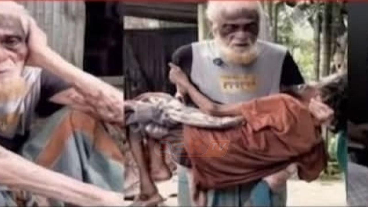 অবশেষে অসহায় বৃদ্ধ দম্পতির পাশে দাঁড়ালেন মানুষ, মিলল খাবার-চিকিৎসার ব্যবস্থা