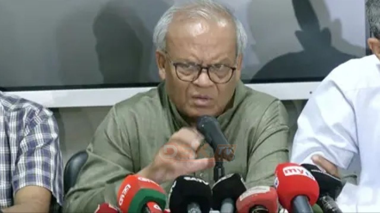 রিজভীর হুঁশিয়ারি: এক দফা কর্মসূচি দিলে বিএনপি হাত গুটিয়ে বসে থাকবে না
