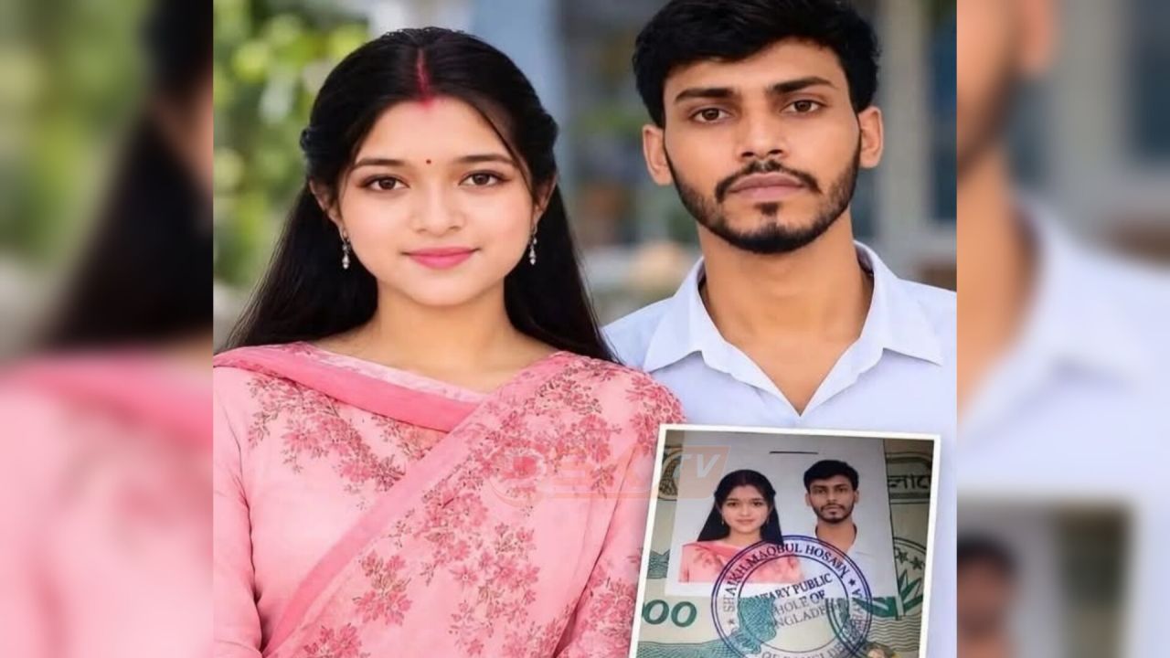 প্রেমের সম্পর্কের জেরে ধর্ম পরিবর্তন, মীম আক্তার হলেন ‘প্রিয়া রানী দাস’