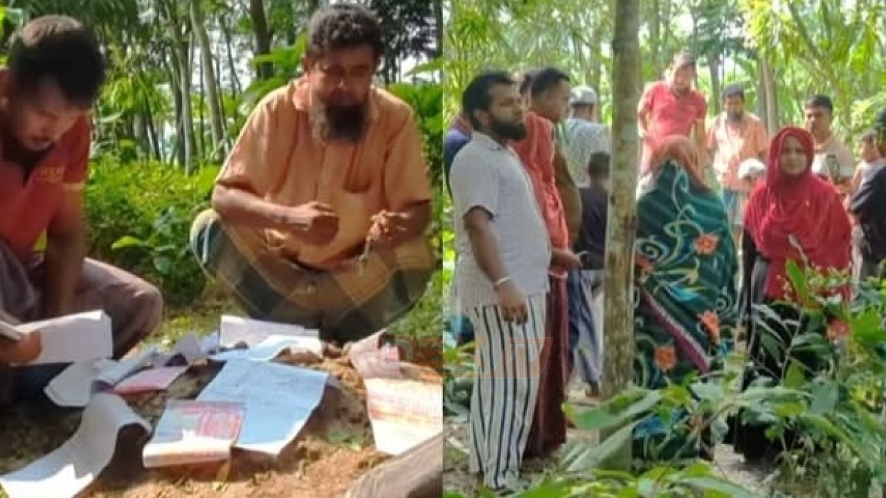 পটুয়াখালীতে শিশুর কবর থেকে ১৯টি পুতুল ও তাবিজ উদ্ধার, এলাকায় আ'তঙ্ক